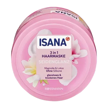 Vlasová regenerace ISANA Maska na vlasy 3v1 pro hedvábný lesk 250 ml