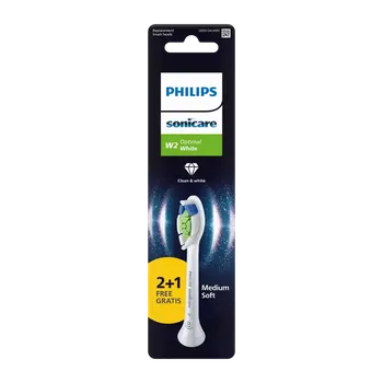 Náhradní hlavice k elektrickému kartáčku Philips Náhradní hlavice Sonicare Optimal White HX6063/87 3 ks
