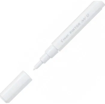 Kancelářské potřeby Pintor, PO, Extra Fine, akrylový popisovač, bílá EF 0,7mm