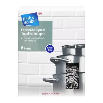Drátěnka flink & sauber Drátěnka na nádobí 6 ks