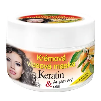 Vlasová regenerace Bio Bione Maska na vlasy Arganový olej a Keratin 260 ml