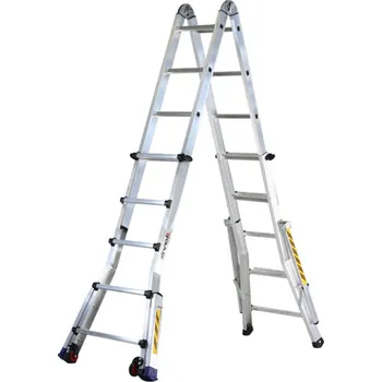 Železářství Svelt ELITE Hliníkový čtyřdílný teleskopický žebřík 5m