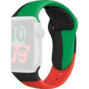 Řemínek na hodinky Silikonový sportovní řemínek pro Apple Watch Ultra 49mm / 46mm / 45mm / 44mm / 42mm - barevný