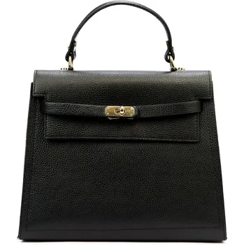 Kabelka Kožená kufříková kabelka Luka 24-059