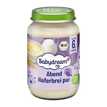 Babydream BIO ovesná kaše na noc 190 g