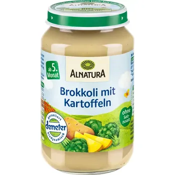 Alnatura BIO Příkrm brokolice a brambory 190 g
