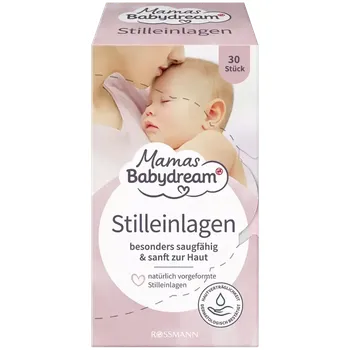 Babydream Mamas Prsní vložky bílé 30 ks