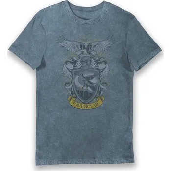 Pánské tričko Bioworld Tričko pánské, Ravenclaw/Havraspár, modré, Harry Potter Velikost: 2XL