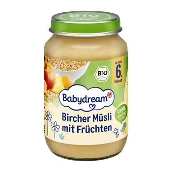 Babydream BIO ovocné pyré musli s ovocem 190 g