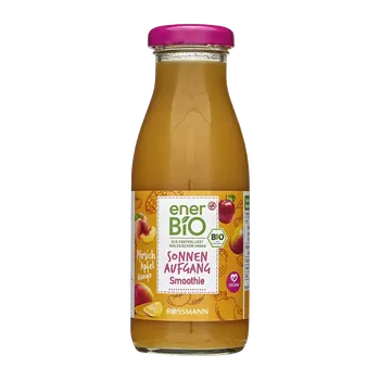 enerBiO Smoothie jablko, broskev a mango 250 ml