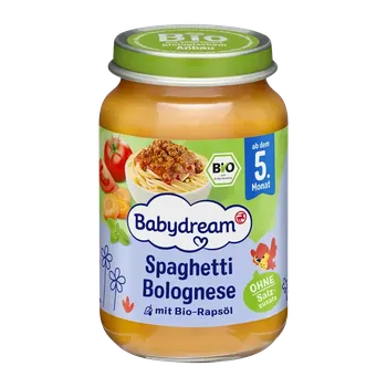 Babydream BIO příkrm boloňské špagety 190 g