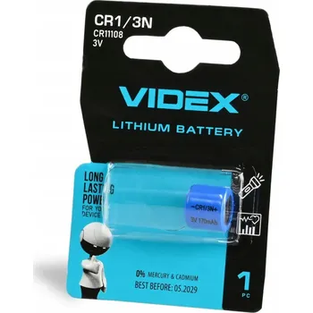 Článková baterie Videx CR1 3N 3V lithiová knoflíková baterie Blister 1ks
