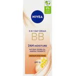 NIVEA BB krém 5v1 pro střední až tmavší odstín pleti OF15 50 ml