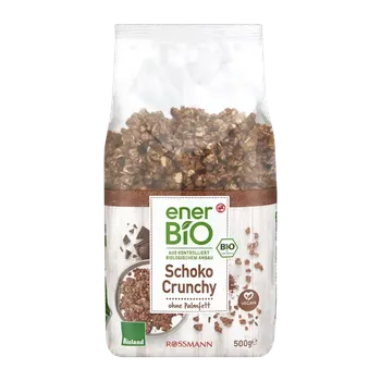 enerBiO Křupavé müsli s čokoládou 500 g