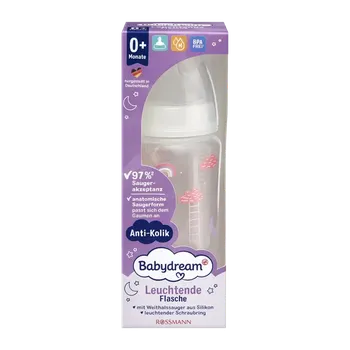 Láhev Babydream Láhev se svítícím hrdlem, různé druhy