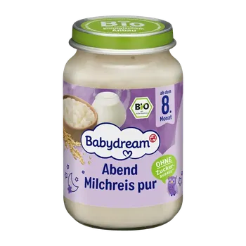 Dětská kaše Babydream BIO Mléčná kaše s rýží 190 g