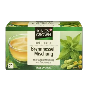 Čaj King's Crown Bylinkový čaj s listy kopřivy 30 g