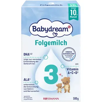 Kojenecká výživa Babydream Pokračovací mléčná kojenecká výživa 3 500 g