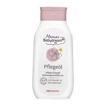 Tělový olej Babydream Mamas Pečující olej proti striím 250 ml