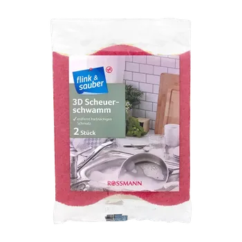 Houbička flink & sauber Houbička 2v1 2 ks