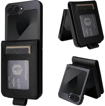 Pouzdro na mobilní telefon Magnet Case, Samsung Galaxy Z Flip 6, černý