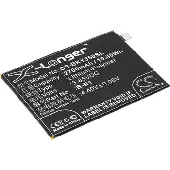 Baterie pro mobilní telefon Baterie Cameron Sino CS-BKY550SL, Li-Polymer, 2700