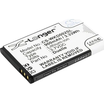 Baterie pro mobilní telefon Baterie Cameron Sino CS-WKD002SL, Li-Ion, 900
