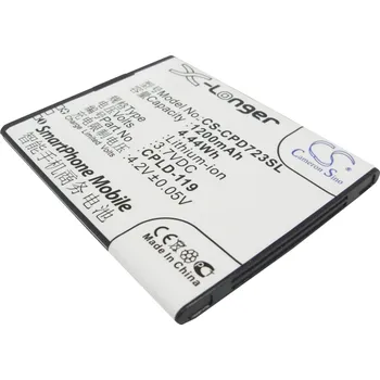 Baterie pro mobilní telefon Baterie Cameron Sino CS-CPD723SL, Li-Ion, 1200