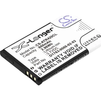 Telefonní příslušenství Baterie Cameron Sino CS-ATR420CL, Li-Ion, 800