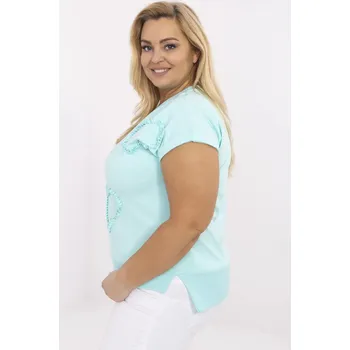 Dámská halenka Halenka RV BZ A542.12P mint jedna velikost