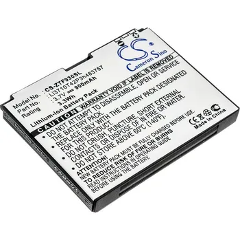 Baterie pro mobilní telefon Baterie Cameron Sino CS-ZTF930SL, Li-Ion, 900