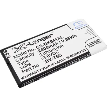 Baterie pro mobilní telefon Baterie Cameron Sino CS-NK641XL, Li-Ion, 2600