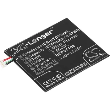 Baterie pro mobilní telefon Baterie Cameron Sino CS-HTD530XL, Li-Polymer, 2200