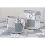 Podpěrová s.r.o. Úložný koš prošívaný TAUPE malý