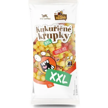 Bonbon REJ Kukuřičné křupky XXL s ovocnou příchutí 150 g
