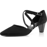 Gabor semišové lodičky s nártovým páskem černé 01.363.17 - 39 | P688070