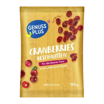 Sušené ovoce GENUSS PLUS Brusinky 150 g