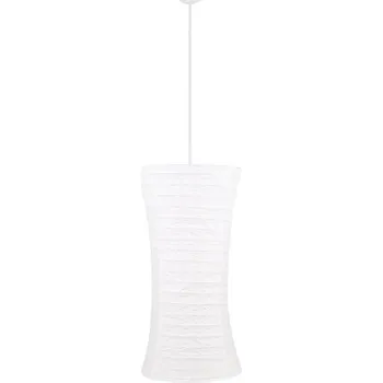 Moderní závěsná lampa Tai bílá papírová do obýváku a ložnice 30 cm CANDELLUX
