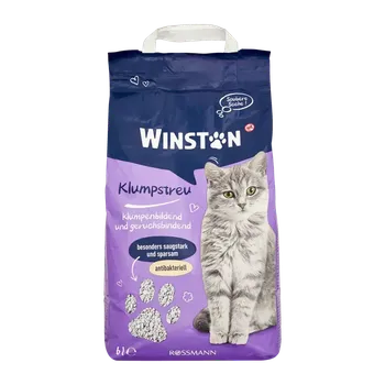 Podestýlka pro kočku Winston Hrudkující stelivo pro kočky 6000 ml
