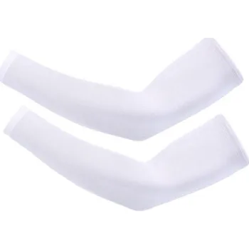 Cyklistické návleky Merco Compress Arm kompresní návleky na ruce bílá POUZE S (VÝPRODEJ)