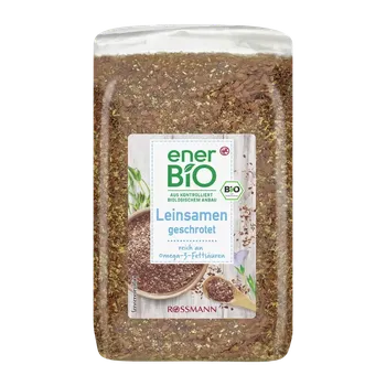 enerBiO Lněná semínka drcená 400 g