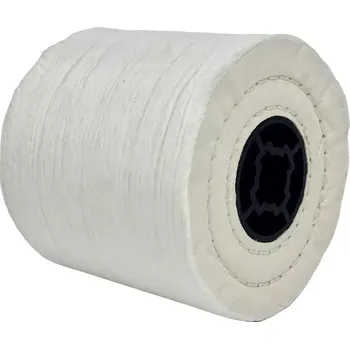 Brusný kotouč Dedra válec z bavlněné netkané textilie 120x100mm, DED79337 pro satinační brusku, leštící (Dedra DED79337 leštící, dokončovací váleček z bavlny)