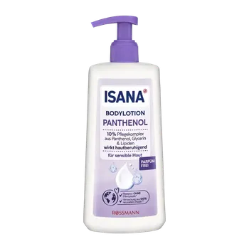Tělové mléko ISANA Tělové mléko s panthenolem 300 ml