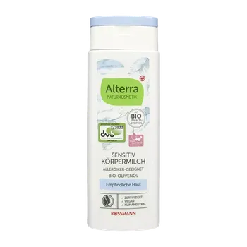 Tělové mléko Alterra Naturkosmetik Intenzivní tělové mléko 250 ml