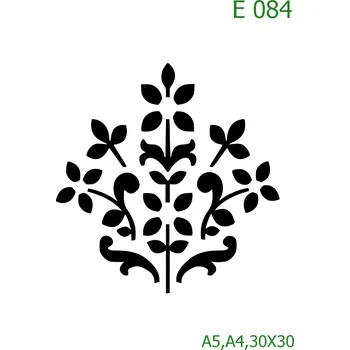 Šablona E 084 - 30 x 30 cm , Lepící fólie