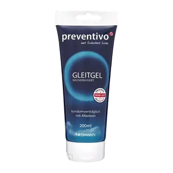 Lubrikační gel Preventivo Lubrikační gel masážní 200 ml