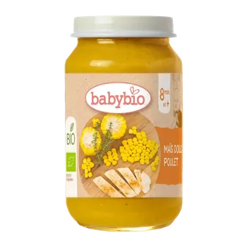 Babybio BIO sladká kukuřice s kuřecím masem 200 g