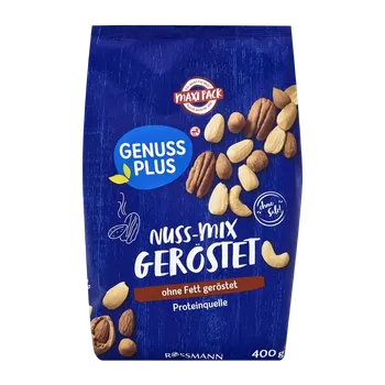 GENUSS PLUS Směs pražených ořechů Maxi Pack 400 g