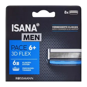 ISANA Men Břity na holení 8 ks