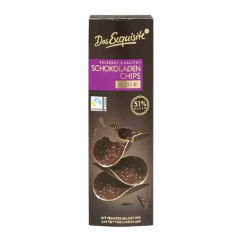 Čokoláda Das Exquisite Hořká čokoláda s rýžovými křupinkami 125 g